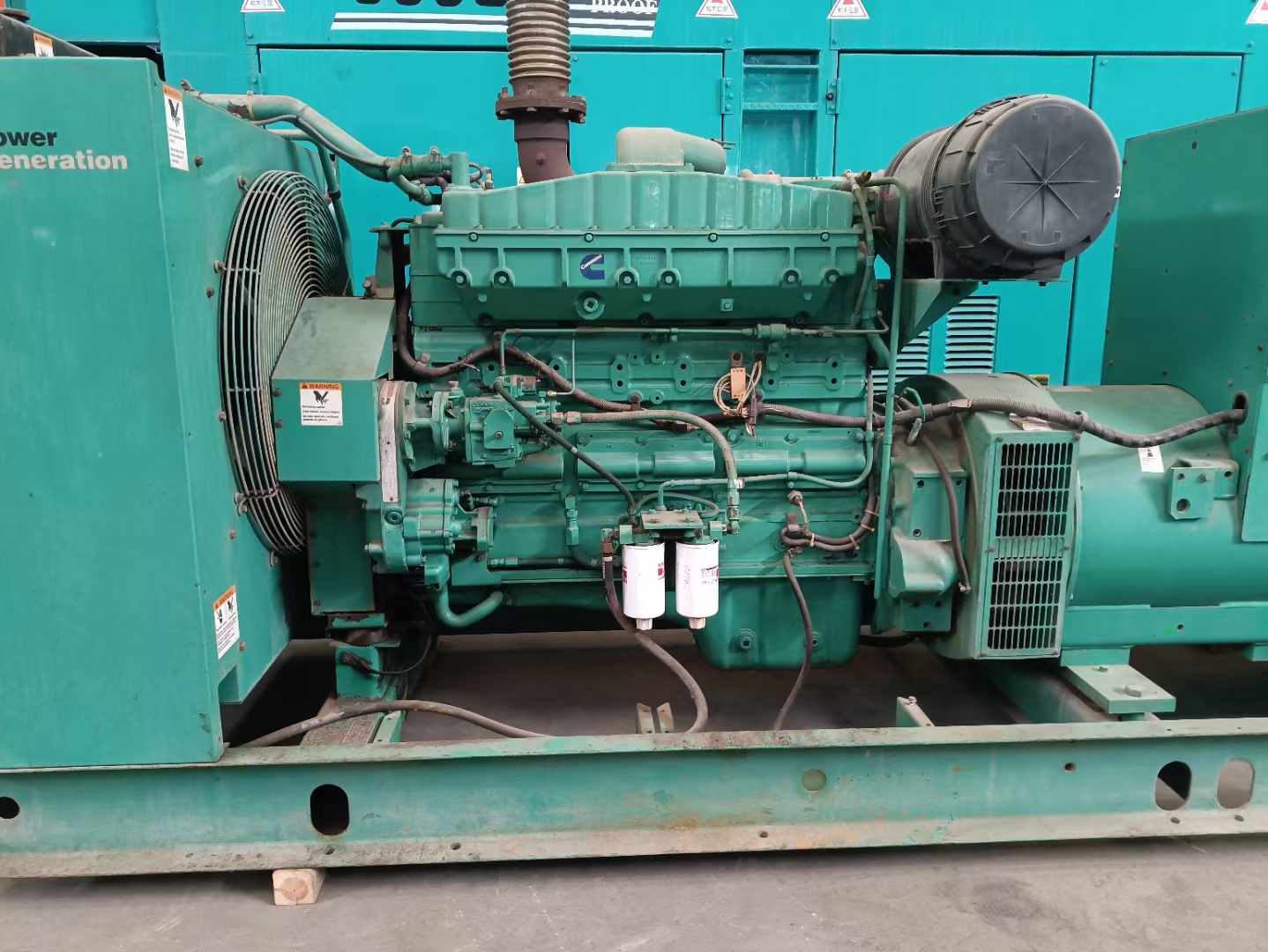 涧西过载会对 600kW 柴油发电机组造成哪些损害？